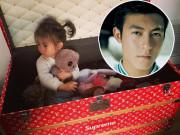 Giải trí - Chỉ đăng ảnh con gái ngồi trong rương, "trai hư" Trần Quán Hy gây bão mạng xã hội