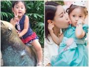 Làm mẹ - 3 cô con gái của 3 Hoa hậu lúc nhỏ thì tròn mũm mĩm, lớn lên "lột xác" bất ngờ