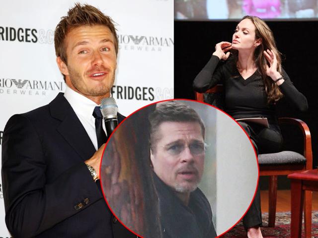 Ngôi sao 24/7: Angelina Jolie muốn cưa đổ Beckham nhưng phản ứng của Brad Pitt mới gây chú ý