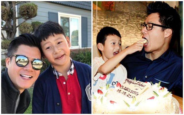 Con trai Quang Dũng - Hoa hậu Jennifer Phạm tuổi 13 cao 1m72, đẹp trai hơn bố - 6