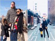 Lifestyle - Đi Hàn Quốc cùng chồng con, đây là mẹo chống chọi thời tiết âm độ lạnh tê của Đoan Trang!