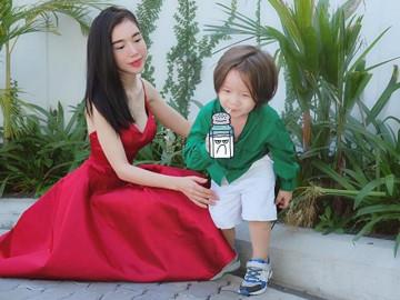 Sau vụ lộ ảnh chồng, Elly Trần khiến fan phì cười khi kể chuyện bị con trai Túc Mạch lừa