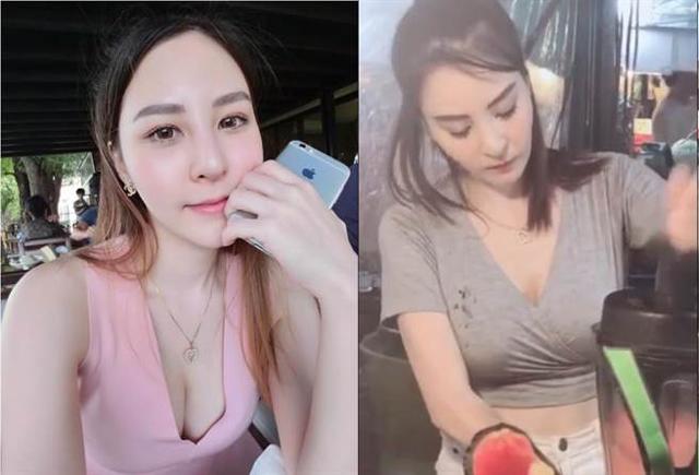 Hot girl ngực amp;#34;khủngamp;#34; bán nước ép, dân mạng lại tiếc hùi hụi vì điều này - 3