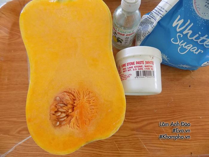 Mứt bí đỏ đơn giản dễ làm giúp cả nhà đón Tết - 1