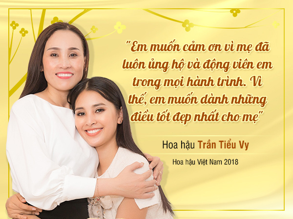 Tết này, Hoa hậu Tiểu Vy tặng quà gì cho mẹ? - 1