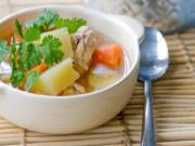 Bếp Eva - Cho muối trước hay sau khi hầm xương để nước trong và đây là bí quyết của đầu bếp
