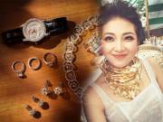 Thời trang - Cô dâu Nam Định đánh bật nhiều mỹ nhân Vbiz với trang sức 10 tỷ, hàng hiệu đếm không xuể