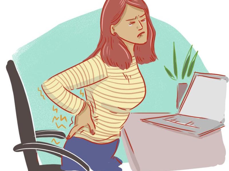 Các nghiên cứu tiết lộ rằng nguyên nhân lớn nhất của đau lưng dưới là do tư thế ngồi chịu nhiều áp lực. Vì thế, không nên ngồi quá nhiều hay quá lâu sẽ dễ gây đau lưng. Thêm nữa, việc ngồi không đúng tư thế cũng có thể gây ảnh hưởng.
