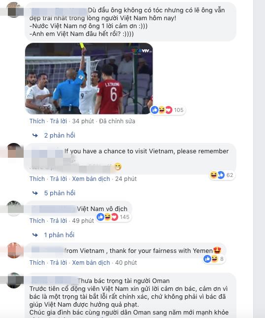 Sung sướng với quyết định của trọng tài, dân mạng Việt Nam làm điều lạ kỳ trên Facebook ông - 3