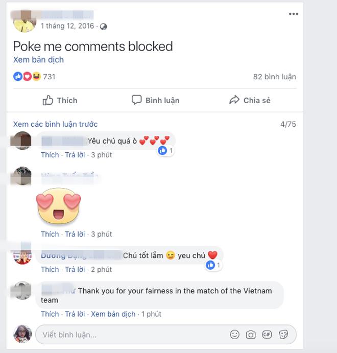 Sung sướng với quyết định của trọng tài, dân mạng Việt Nam làm điều lạ kỳ trên Facebook ông - 6