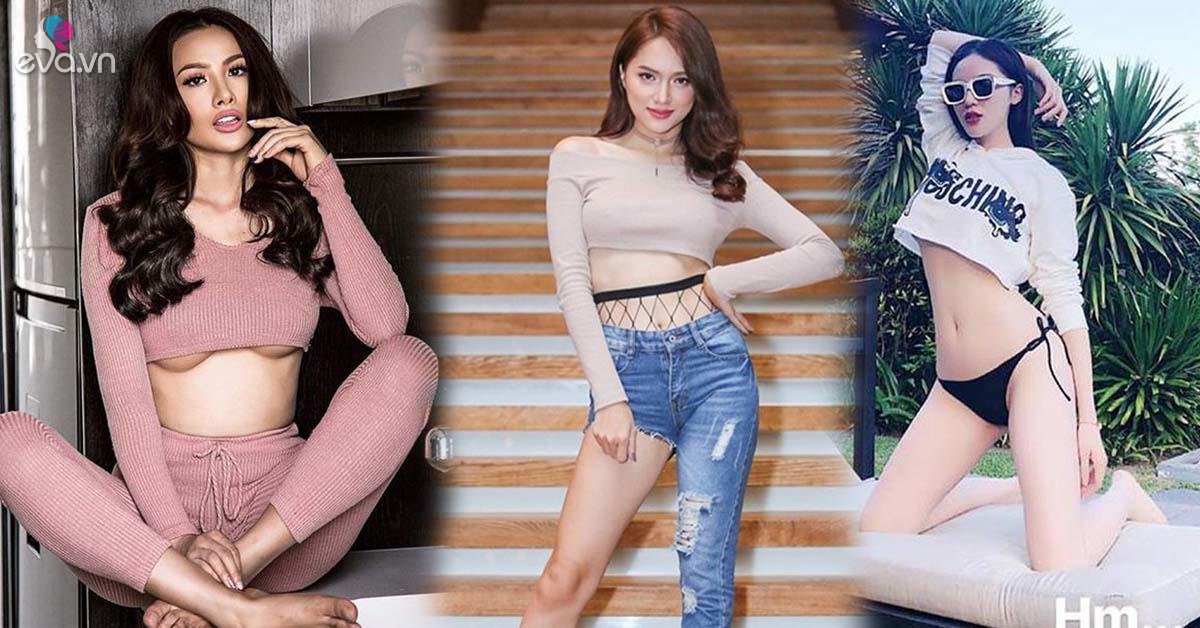 Mặc áo crop-top 20cm, Kỳ Duyên, Hương Giang và loạt sao này gợi cảm đến nghẹt thở
