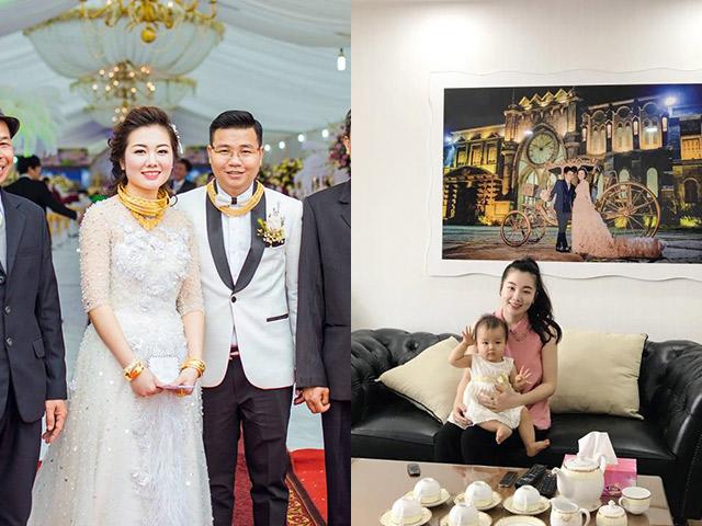 Đám cưới tiền tỷ rúng động Nam Định 2016 kết thúc: Cô dâu ở nhà, 2 năm chăm 3 con