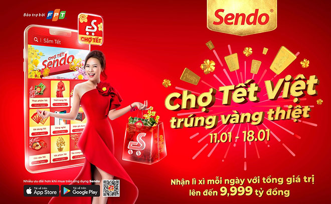 Đừng đi chợ Tết nếu chưa biết đến Sendo – Tết đỏ sale to - 3