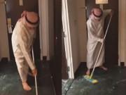 Clip Eva - Thân phận "hoàng gia" nhưng "Quàng tử" Đức Huy lại phải đi làm phục vụ phòng