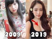 Thời trang - Bon chen thử thách 10 năm, Thúy Vi giờ phồn thực, mặc gì cũng chỉ thấy vòng 1 ngồn ngộn