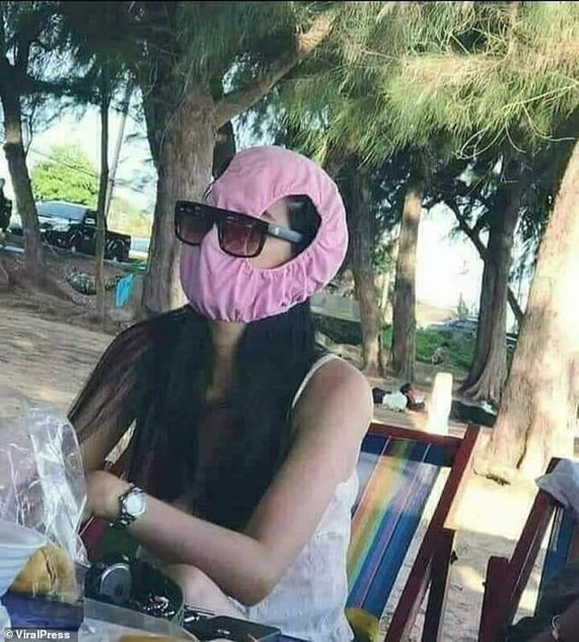 Người dân Thái Lan dùng áo ngực, quần lót làm khẩu trang vì ô nhiễm không khí trầm trọng - 3