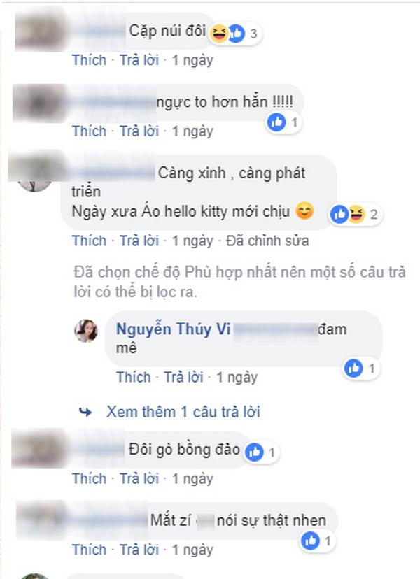 Bon chen thử thách 10 năm, Thúy Vi giờ phồn thực, mặc gì cũng chỉ thấy vòng 1 ngồn ngộn - 2
