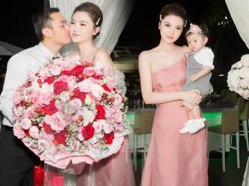 Mỹ nữ đi siêu xe 70 tỷ tự hào khoe chồng đại gia nhân kỷ niệm 1 năm ngày cưới