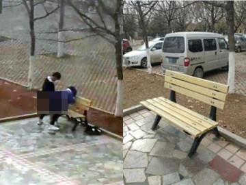 Nhức mắt cặp đôi sinh viên làm chuyện ấy ngay trong sân trường giữa ban ngày