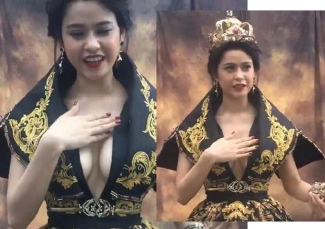 Váy áo rộng cổ, xẻ cao quá đà khiến Chi Pu, Mai Phương Thúy ngượng đỏ mặt - 18