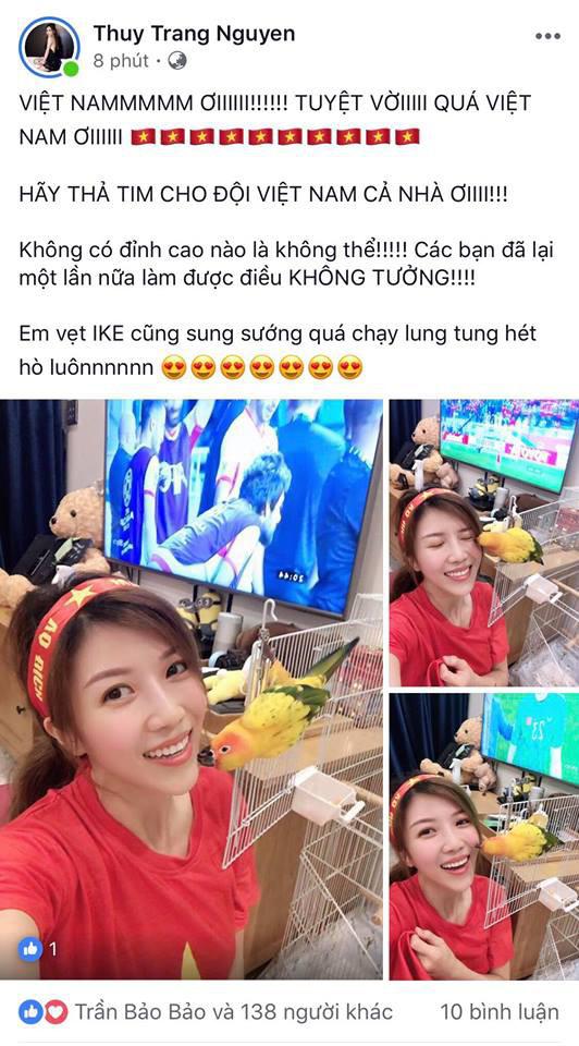 Sao Việt tự hào, đồng loạt chúc mừng tuyển Việt Nam giành vé vào Tứ kết Asian Cup 2019 - 10