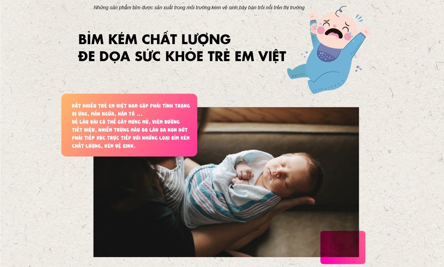 Khát vọng về công nghệ bỉm sạch cho trẻ em Việt - 3