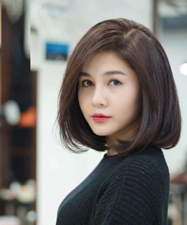 kieu toc ngang vai dep tre trung duoc yeu thich nhat nam 2019 - 10