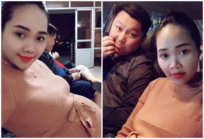 Vác bụng bầu đôi vượt mặt đi đẻ, mẹ 9x vẫn kịp trang điểm, tạo dáng cực amp;#34;xì-tinamp;#34; - 2