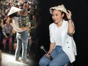 Thời trang - Sáng diện áo thun giá rẻ đi từ thiện, tối Mỹ Tâm khoác thêm vest là đi event ngon lành!