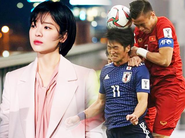 Để thua Nhật Bản, bóng đá Việt Nam vẫn vượt mặt Song Hye Kyo trên đất Hàn
