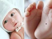 Làm mẹ - Em bé sở hữu dấu hiệu này ở bàn chân, hậu vận giàu sang, sớm là tỷ phú