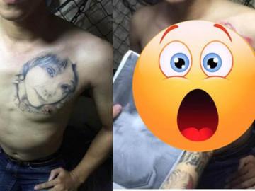 Hậu chia tay, chàng trai biến hình xăm bạn gái cũ thành thứ ai thấy cũng phải bật cười