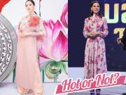 Thời trang - Hương Giang lên hương nhan sắc với áo dài, Lâm Khánh Chi xuống dốc vì diện cây đồ rối mắt