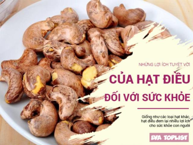 Mua thêm hạt điều để trong khay mứt Tết bởi những lý do tuyệt vời này