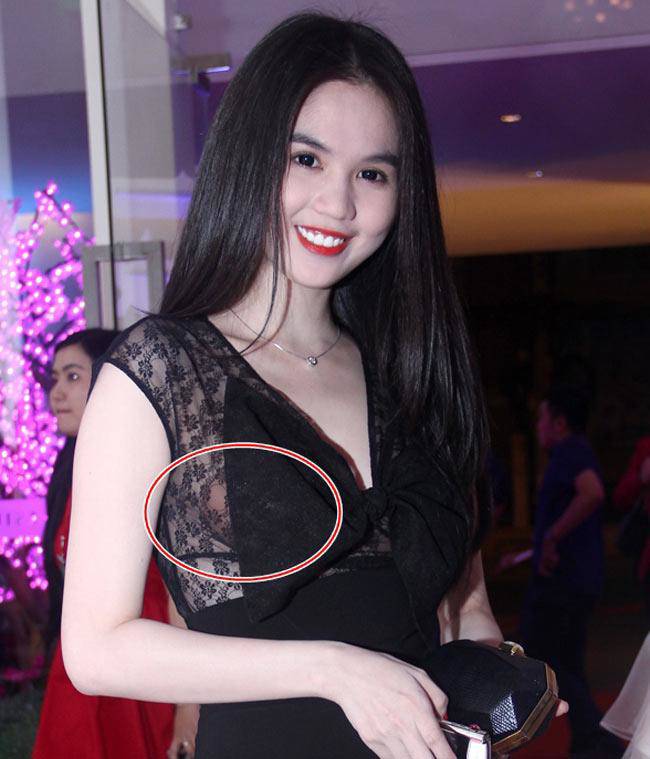 Mang danh là nữ hoàng nội y, nhưng Ngọc Trinh nhiều lần lộ áo lót, quần độn mông phản cảm - 6