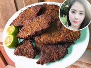 Bếp Eva - Tuyệt chiêu làm bò khô ngon bất bại của mẹ đảm khiến chị em "xếp hàng" hóng công thức