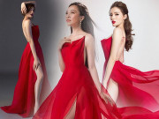 Thời trang - Màn đụng váy kéo dài suốt 3 năm của Midu, Kỳ Duyên, Bích Phương, Lệ Hằng...