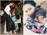 Làm mẹ - Những người đẹp Việt "một bước thành bà hoàng" khi lấy chồng 2, yêu con riêng như máu mủ