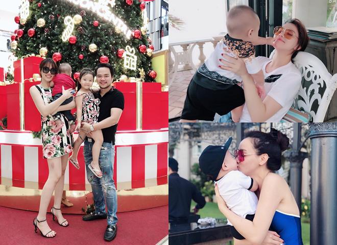 Giấu con bao lâu, Trang Nhung và chồng đại gia mới lần đầu khoe ảnh cận mặt quý tử - 6