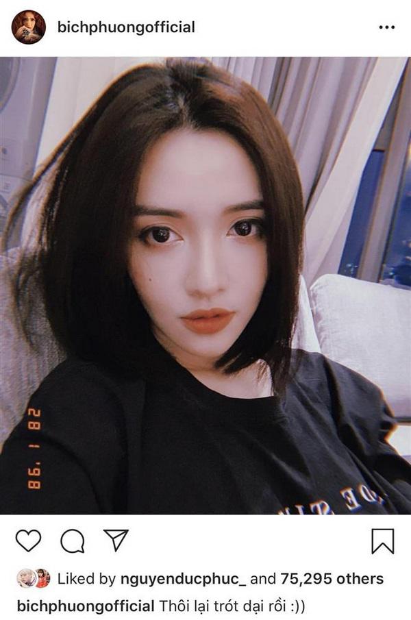 amp;#34;Trót dạiamp;#34; xuống tóc ăn Tết, Bích Phương khiến các fan dậy sóng bởi nhan sắc khác lạ - 4