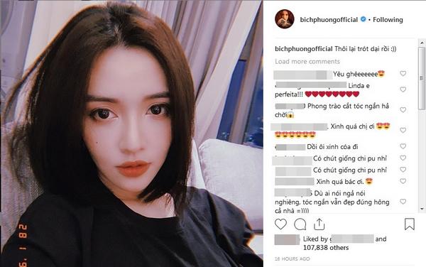 amp;#34;Trót dạiamp;#34; xuống tóc ăn Tết, Bích Phương khiến các fan dậy sóng bởi nhan sắc khác lạ - 6