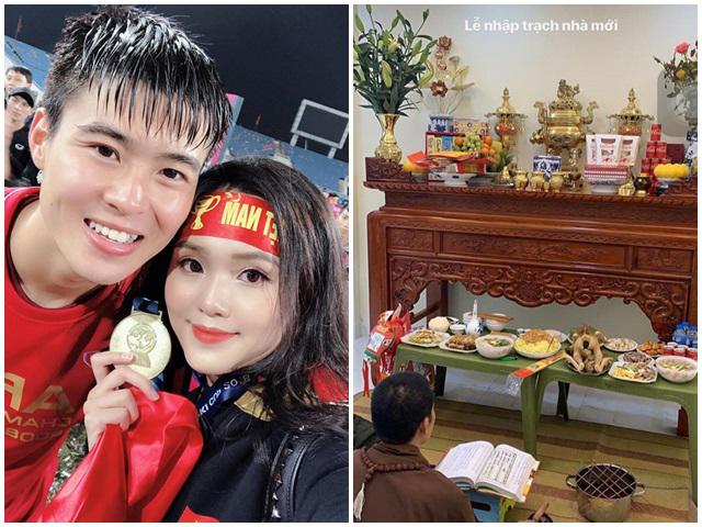 Duy Mạnh xây nhà riêng đẹp không kém Đức Chinh nhưng phản ứng của Quỳnh Anh mới gây chú ý