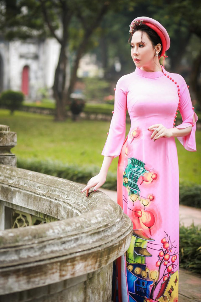Hoa hậu Lê Đỗ Minh Thảo khoe sắc rạng rỡ trong bộ ảnh xuân tại Hà Nội - 3