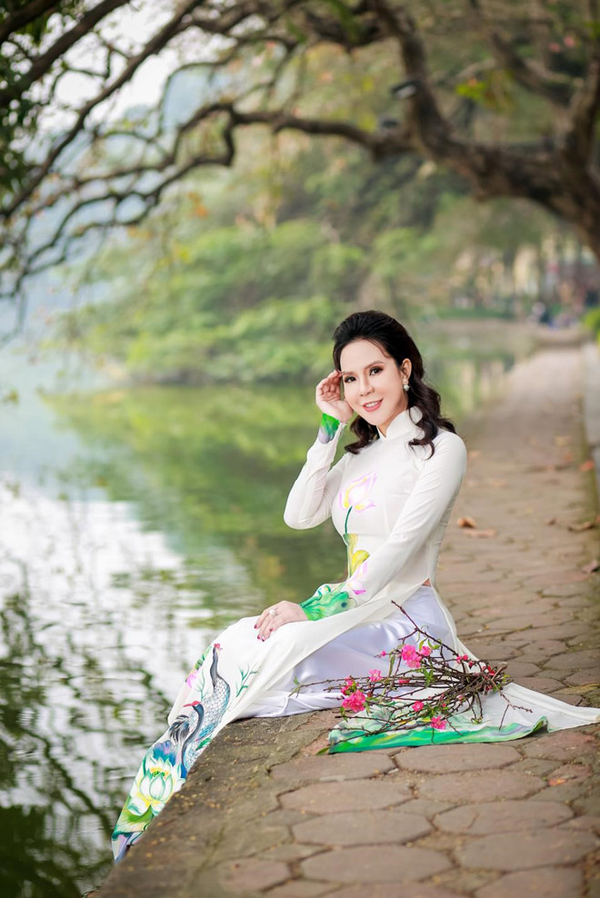 Hoa hậu Lê Đỗ Minh Thảo khoe sắc rạng rỡ trong bộ ảnh xuân tại Hà Nội - 5