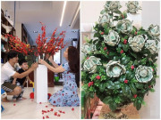 Nhà đẹp - Sao Việt thi nhau trang trí nhà đón Tết: Hà Tăng sang chảnh, sang Lâm Khánh Chi thì cạn lời!