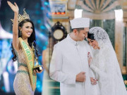 Giải trí - Toàn cảnh đám cưới Hoa hậu Hòa bình Quốc tế 2016 và con trai Thống đốc Indonesia