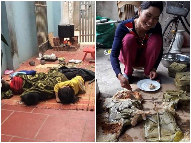 Con gái giữ trọn lời thề trông bánh chưng, sáng ra mẹ hết hồn khi thấy cảnh này
