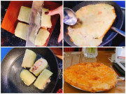 Bếp Eva - Cả đời không ăn nổi một miếng bánh chưng, vừa mang rán với nước lọc đã bay “vèo” cả cái