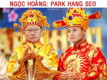 Bộ ảnh chế siêu hài hước khi ĐT Việt Nam hóa thân vào vai Táo quân