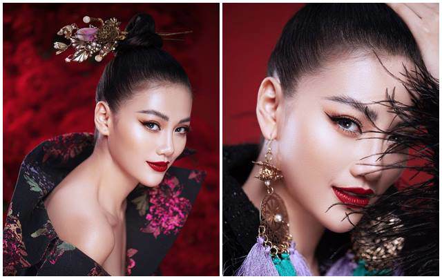 Tung bộ ảnh đậm chất Á Đông, hoa hậu Trái đất Phương Khánh quyền nữ ‘chuẩn’ nữ hoàng sắc đẹp - 8